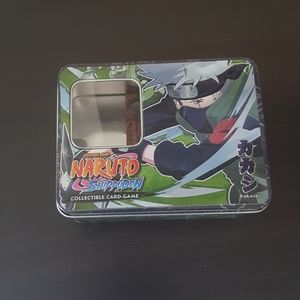 Vintage empty Naruto Tin